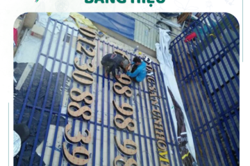 Bảo trì và vệ sinh bảng hiệu